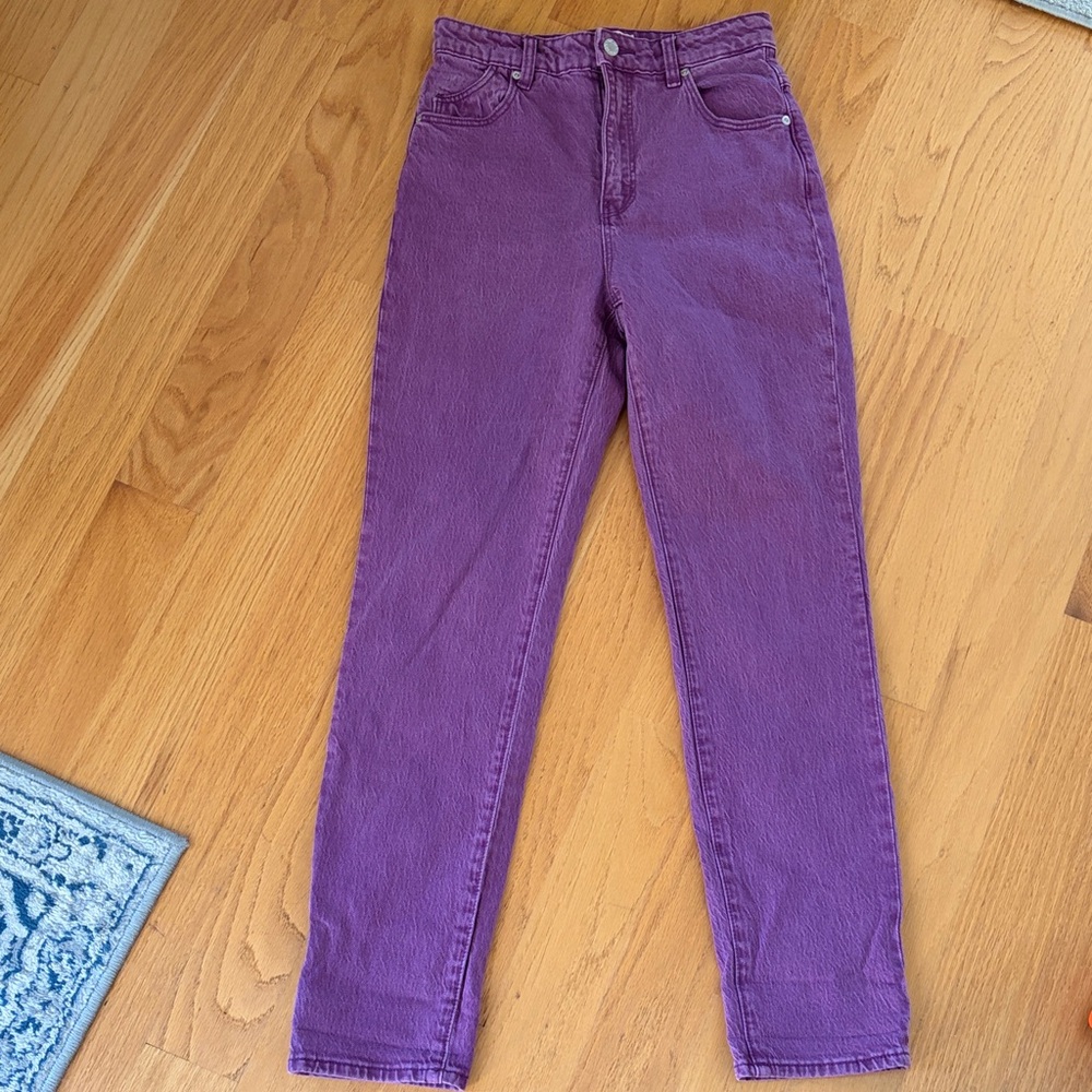 Rolla’s duster’s high-rise slim size 25 purple